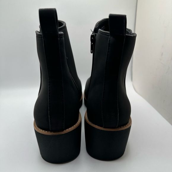 CUSHIONAIRE Women's Ilena wedge boot +Memory Foam 10 BLACK - Picture 4 of 7